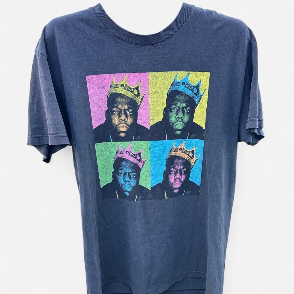 Daydreamer LA Biggie Faded Black T Shirt Made in USA